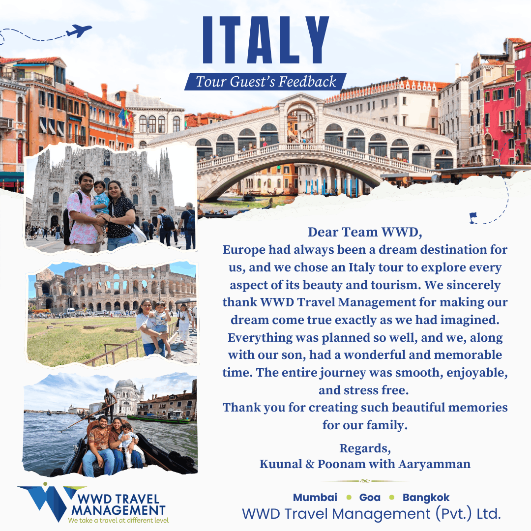 Italy Testimonial Website
